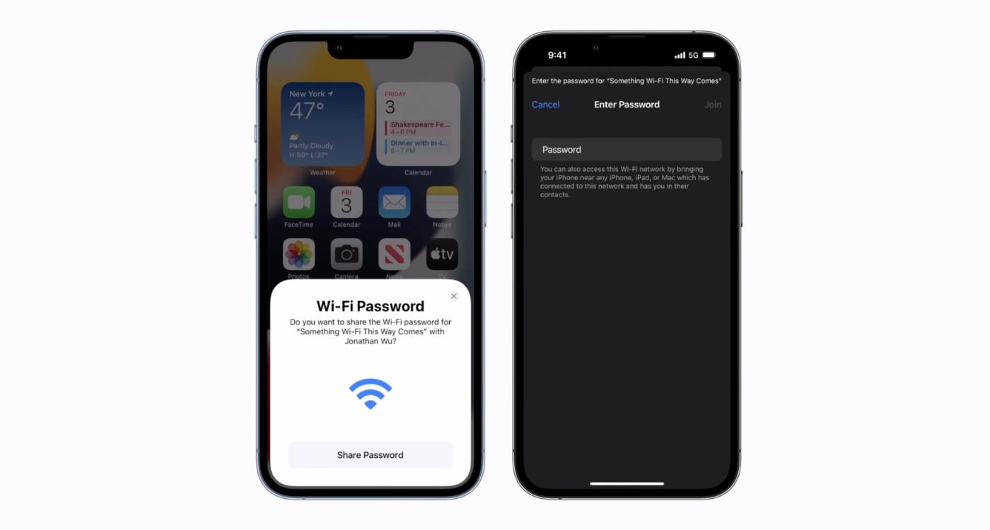 E0304: Compartir WiFi en iOS