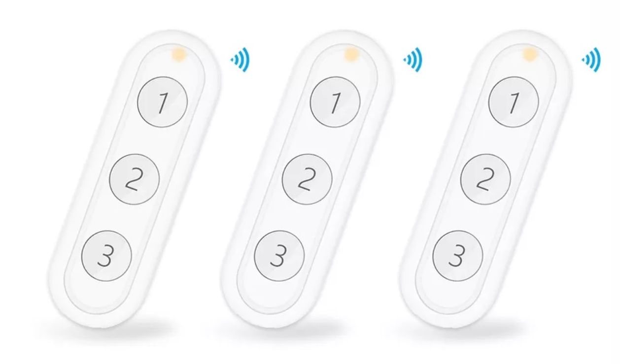E0437: Mando Zigbee con triple botón