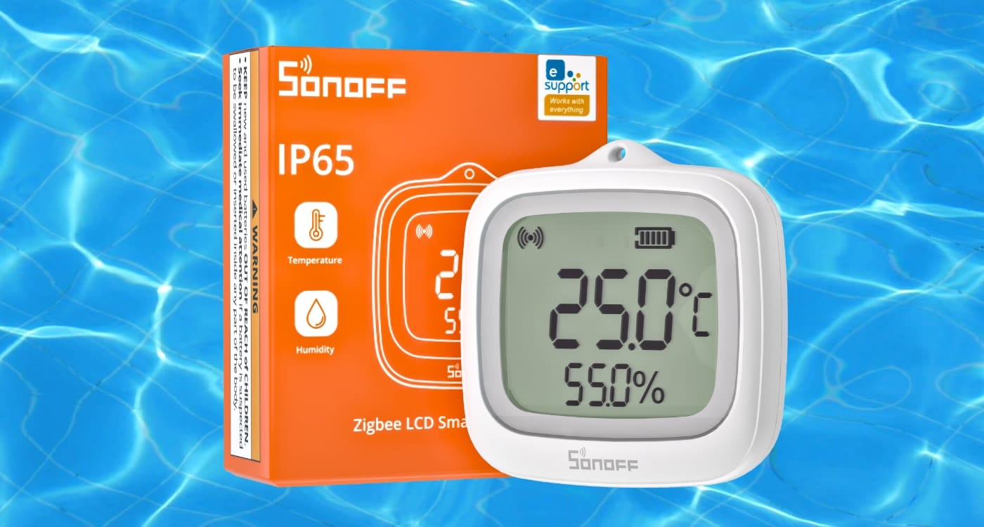 Usando los sensores SNZB-02WD y SNZB-02LD de Sonoff