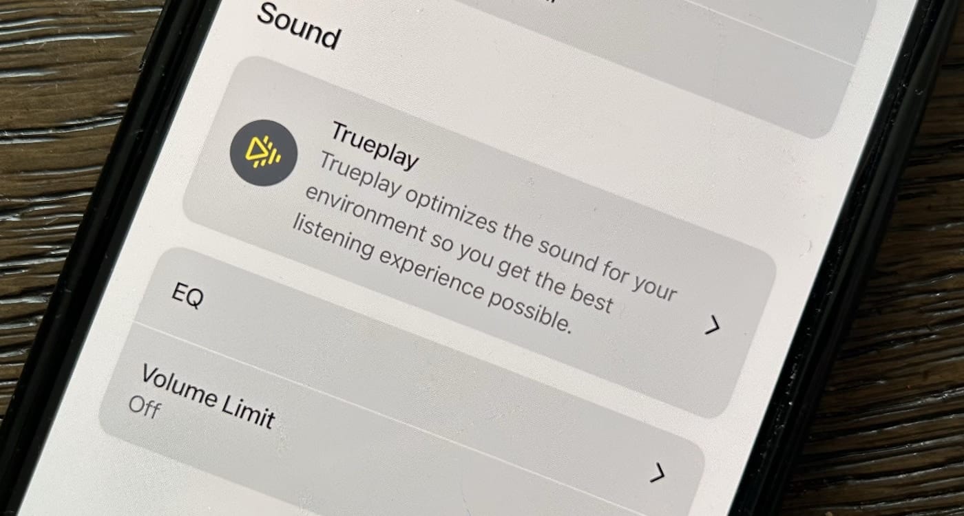 Trueplay y una nueva app para Sonos