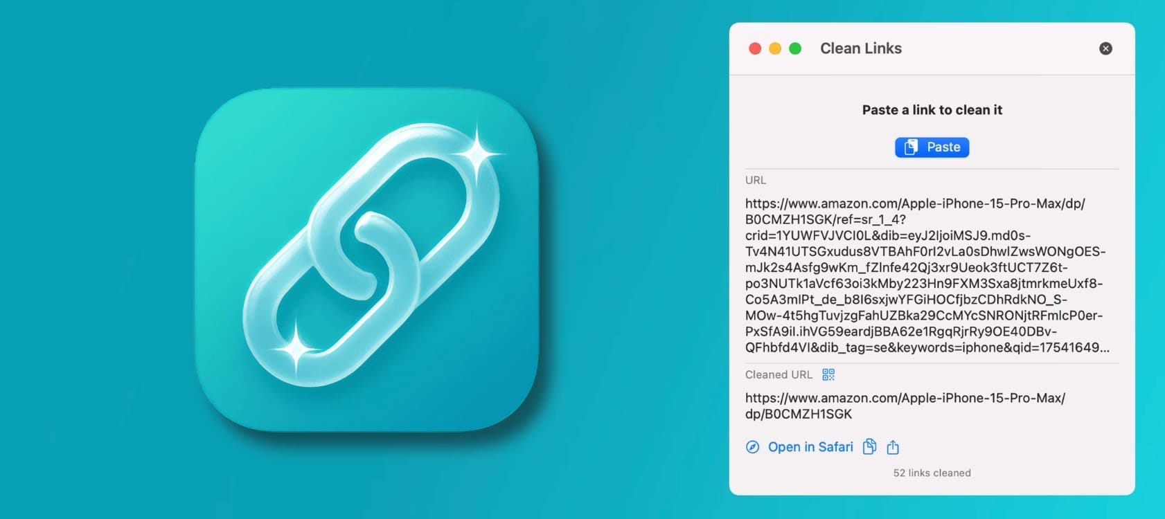 Clean Links para limpiar enlaces