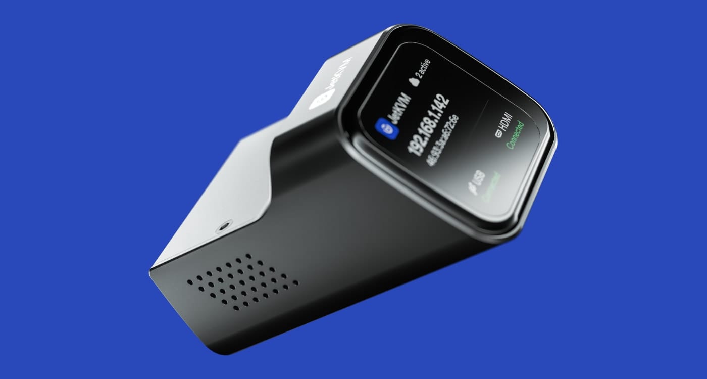 JetKVM, teclado, pantalla y ratón remotos