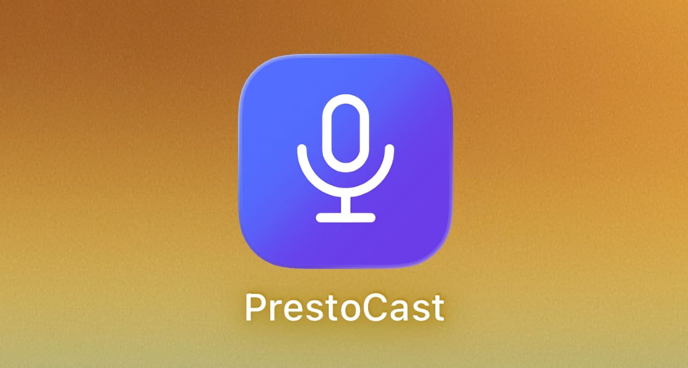 PrestoCast ya tiene apps