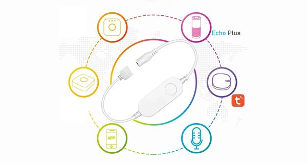 E0501: Tira LED de colores para la mesa
