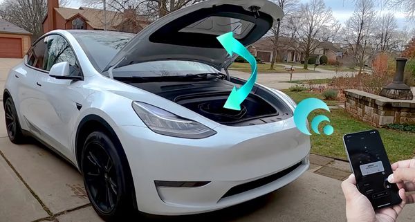 E0750: Frunk automático para el Tesla Model Y