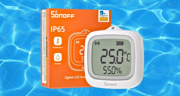 Usando los sensores SNZB-02WD y SNZB-02LD de Sonoff