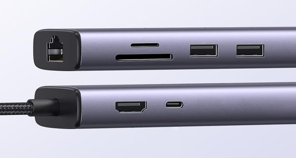 Hub USB-C de viaje estropeado