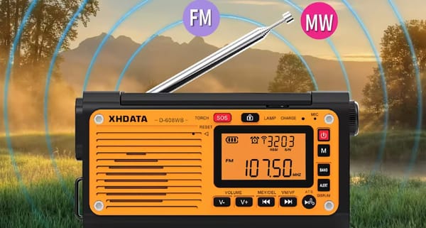 Reseña de la radio XHDATA D-608WB