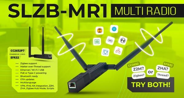 El SLZB-MR1 será mi nuevo pincho Zigbee… y Thread