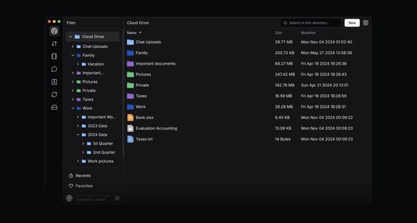 Filen.io, almacenamiento encriptado en la nube
