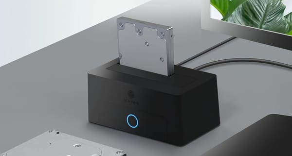 Estación de acoplamiento para discos duros