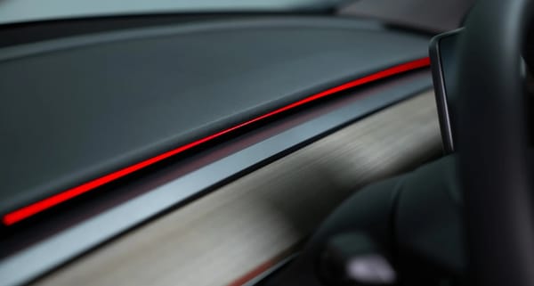 S3XY Strip en mi Tesla Model Y