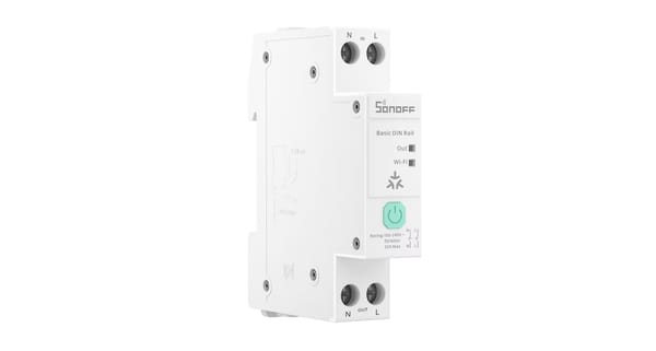 Un Sonoff DIN para el cuadro eléctrico