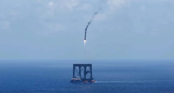 China recupera su primer cohete